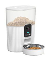 Automatic pet feeder with camera and APP controlled 